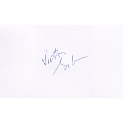 Victor Garber Autograph Signature Card