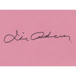 Julie Andrews Autograph...