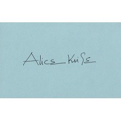 Alice Krige Autograph...