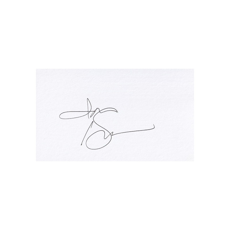 Jon Hamm Autograph Signature Card