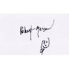 Robert Morse Autograph Signature Card