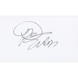 Oprah Winfrey Autograph Signature Card