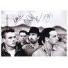 U2 Autographed Poster