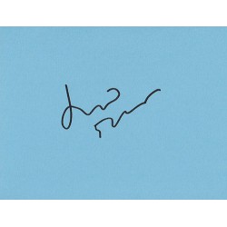 Jonathan Demme Autograph Signature Card