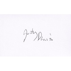 Judy Davis Autograph...
