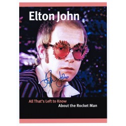 Elton John Signed Photo