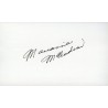 Marianne McAndrew Autograph Signature Card