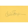 Candice Bergen Autographed Card