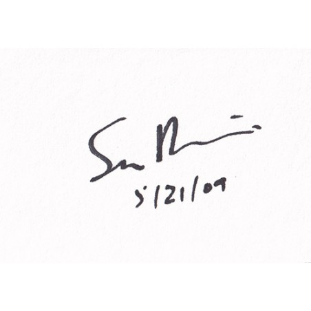 Sam Li Signature Sam Raimi Autograph Signature Card