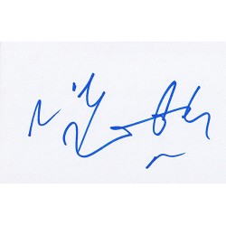 Iain Glen Autograph Signature Card