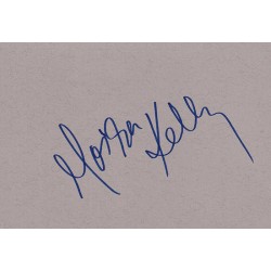 Moira Kelly Autograph Signature Card