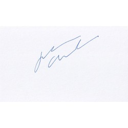 John Malkovich Autograph Signature Card
