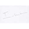 Irvine Welsh Autograph Signature Card