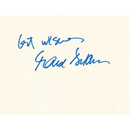 Maud Adams Autograph Signature Card