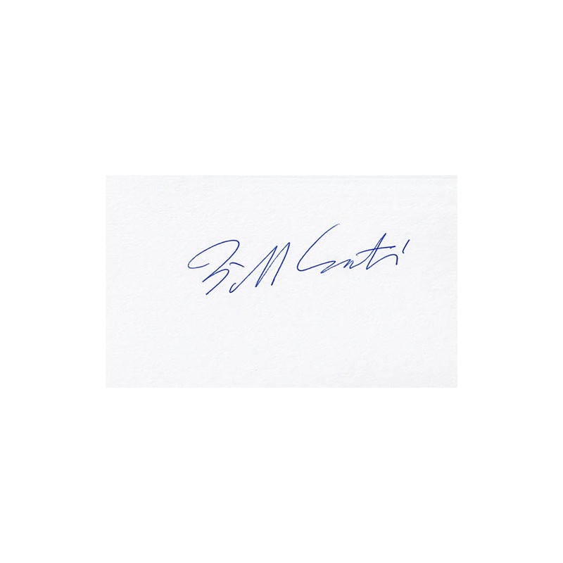 Bill Conti Autograph Signed Card