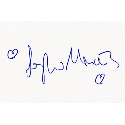 Sophie Marceau Autograph...