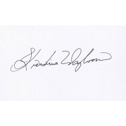 Kristina Wayborn Autograph...