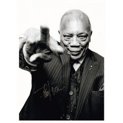 Quincy Jones Signed Card