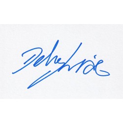 Delroy Lindo Autographed Card