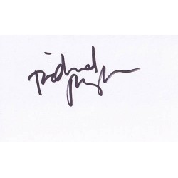 Richard Roxburgh Autographed Card