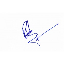 Richie Sambora Autographed Card