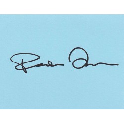 Famke Janssen Autographed Card