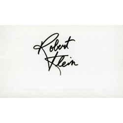 Robert Klein Autograph...