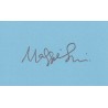 Maggie Smith Autographed Card
