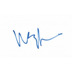 Winona Ryder Autographed Card