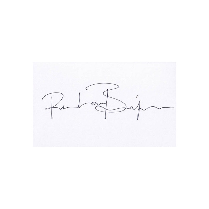 Richard Beymer Autographed Card