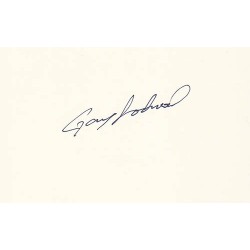 Gary Lockwood Autographed Card