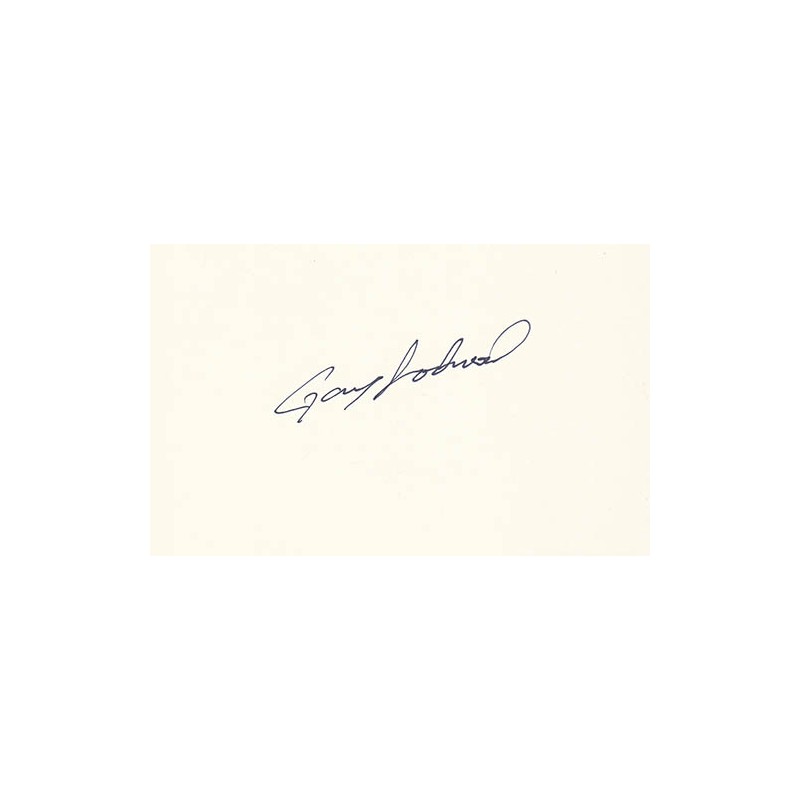 Gary Lockwood Autographed Card