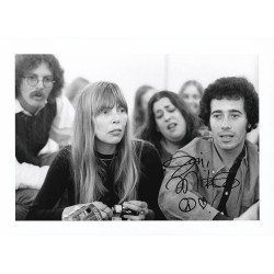 Joni Mitchell Signed Photograph