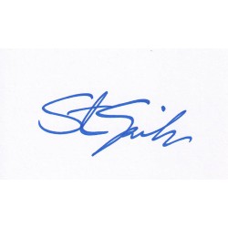 Steven Spielberg Autographed Card