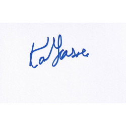 Karen Grassle Autographed Card