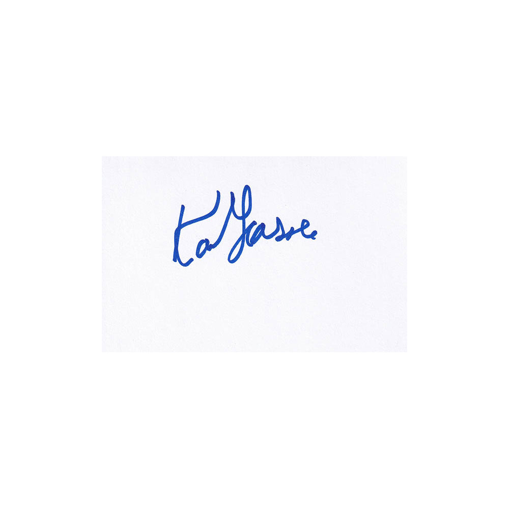 Karen Grassle Autographed Card