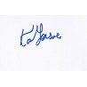 Karen Grassle Autographed Card