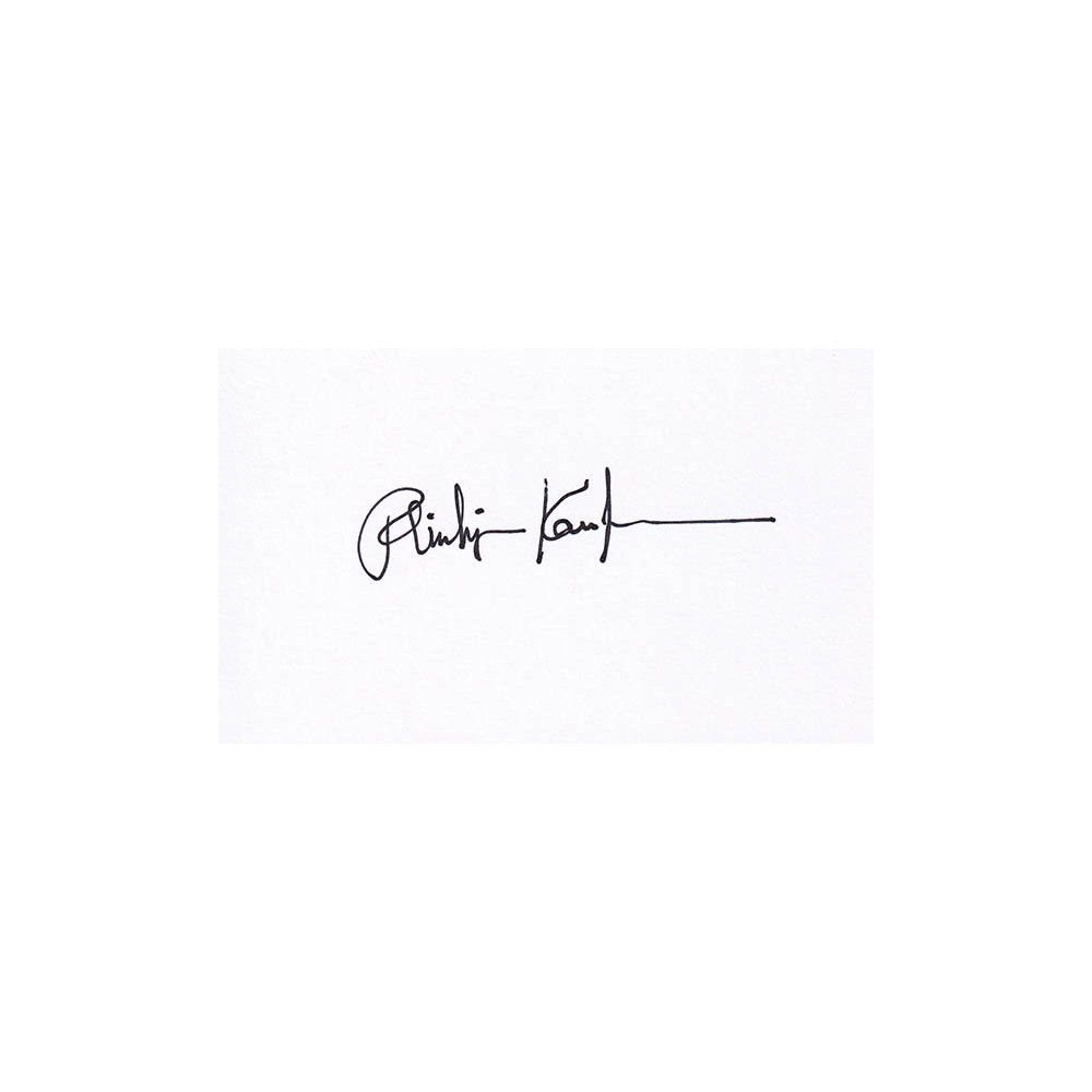 Philip Kaufman Autographed Card