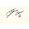 Irene Cara Autographed Card