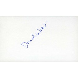 David Warner Autograph...