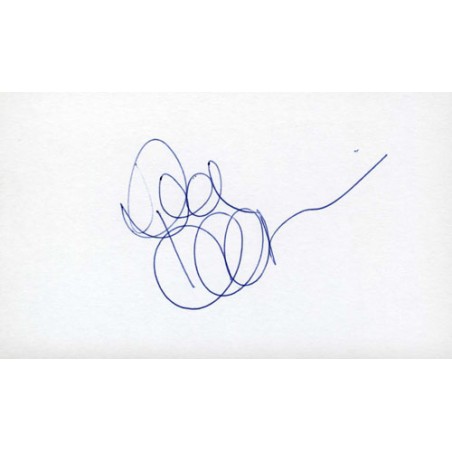 Autograph Signature Card Danielle Harris