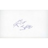 Spike Jonze Autographed Card