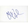 Christina Hendricks Autograph Signature Card
