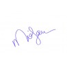 Mia Farrow Signature