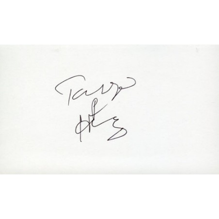 Taraji P. Henson Autograph Signature Card