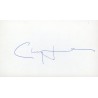 Cherry Jones Autograph Signature Card
