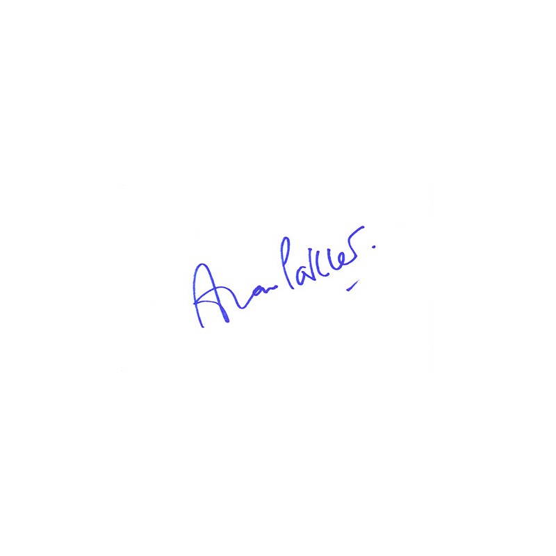 Alan Parker Autographed Card
