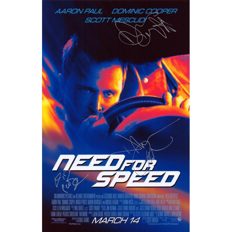 Need For Speed O Filme G30313 A1 Poster on Photo Paper - Glossy Thick  (33/24 inch) (