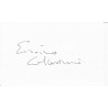 Enrico Colantoni Autographed Card