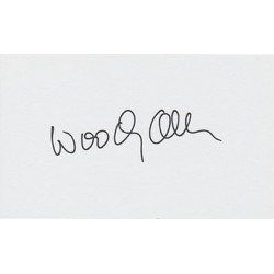 Woody Allen Autograph...